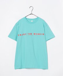 p.premier（ピードットプルミエ）の「【ママ】イロチ買いしたいシンプルロゴプリント半袖Tシャツ（Tシャツ/カットソー）」