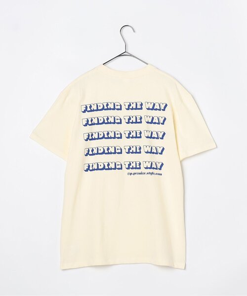 p.premier（ピードットプルミエ）の「【ママ】イロチ買いしたいシンプルロゴプリント半袖Tシャツ（Tシャツ/カットソー・レディース・パープル/チャコール/レッド/ピンク/ブラウン/サックスブルー/オフホワイト・MEDIUM）」の20枚目の写真