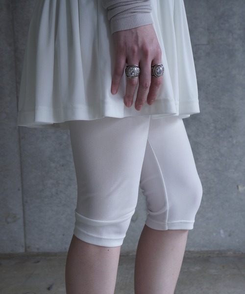 G.V.G.V.（ジーヴィージーヴィー）の「GATHER TUNIC TOP（Tシャツ/カットソー・レディース・ホワイト/ブラック・ONE SIZE）」の14枚目の写真