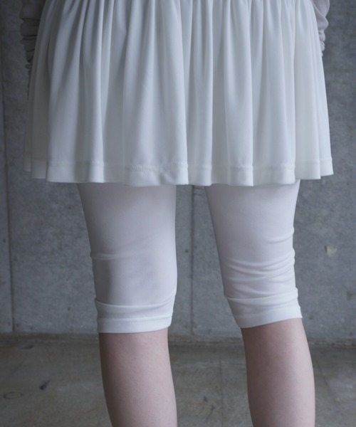 G.V.G.V.（ジーヴィージーヴィー）の「GATHER TUNIC TOP（Tシャツ/カットソー・レディース・ホワイト/ブラック・ONE SIZE）」の15枚目の写真