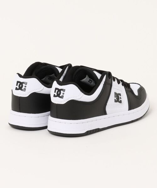DC SHOES(ディーシーシューズ)の「DC SHOES ディーシーシューズ MANTECA 4 レディーススニーカー(マンテカ4) DM251005 115 ホワイト/ブラック/ブラック【レディース】(スニーカー・レディース・ホワイト×ブラック・25.0cm/24.5cm/24.0cm/23.5cm/23.0cm)」の2枚目の写真