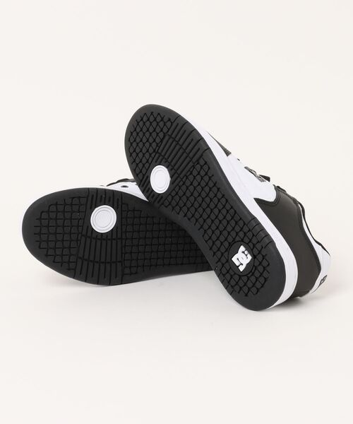 DC SHOES(ディーシーシューズ)の「DC SHOES ディーシーシューズ MANTECA 4 レディーススニーカー(マンテカ4) DM251005 115 ホワイト/ブラック/ブラック【レディース】(スニーカー・レディース・ホワイト×ブラック・25.0cm/24.5cm/24.0cm/23.5cm/23.0cm)」の3枚目の写真