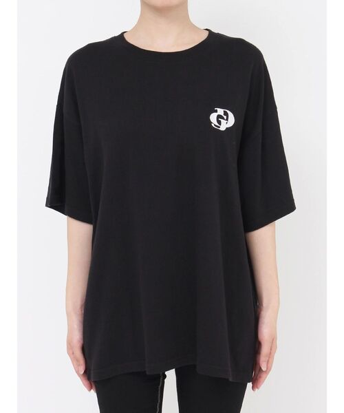 GYDA（ジェイダ）の「HOT DOG GYDALMATIAN BIG Tシャツ（Tシャツ/カットソー・レディース・ライトグレー/オフホワイト/ブラック・FREE）」の13枚目の写真