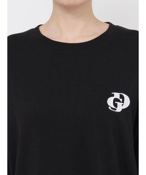 GYDA（ジェイダ）の「HOT DOG GYDALMATIAN BIG Tシャツ（Tシャツ/カットソー・レディース・ライトグレー/オフホワイト/ブラック・FREE）」の16枚目の写真