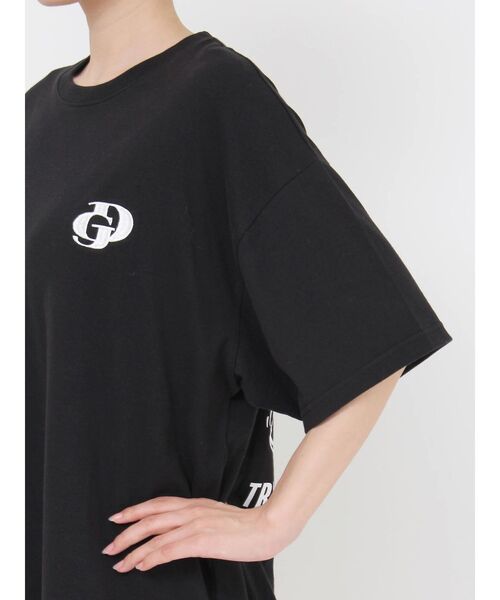 GYDA（ジェイダ）の「HOT DOG GYDALMATIAN BIG Tシャツ（Tシャツ/カットソー・レディース・ライトグレー/オフホワイト/ブラック・FREE）」の17枚目の写真