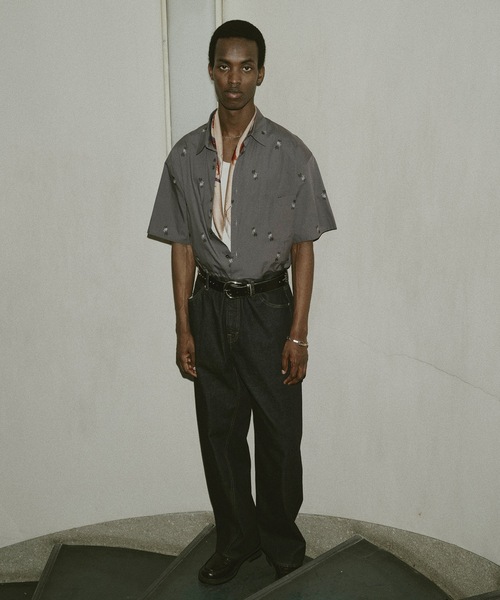 JIEDA(ジエダ)の「WIDE STUDS BELT(ベルト・メンズ・ブラック・ONESIZE)」の11枚目の写真
