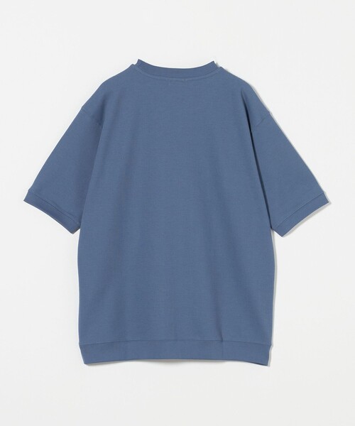 BEAUTY&YOUTH UNITED ARROWS（ビューティーアンドユースユナイテッドアローズ）の「ダブルフェイス ジオメ コンフォート クルーネック Tシャツ（Tシャツ/カットソー・メンズ・ダークグレー/ロイヤルブルー/ホワイト・S/M/L/XL）」の9枚目の写真