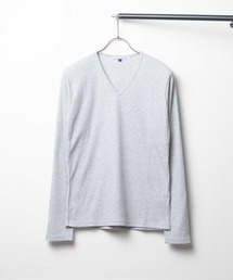 【RS】【Growth by Grail】針抜きVネックL/S-T