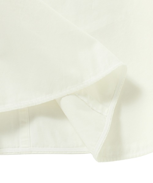 ATON（エイトン）の「ATON NIDOM COTTON A-LINE SKIRT SKAGCW0709（スカート・レディース・ホワイト・38）」の2枚目の写真