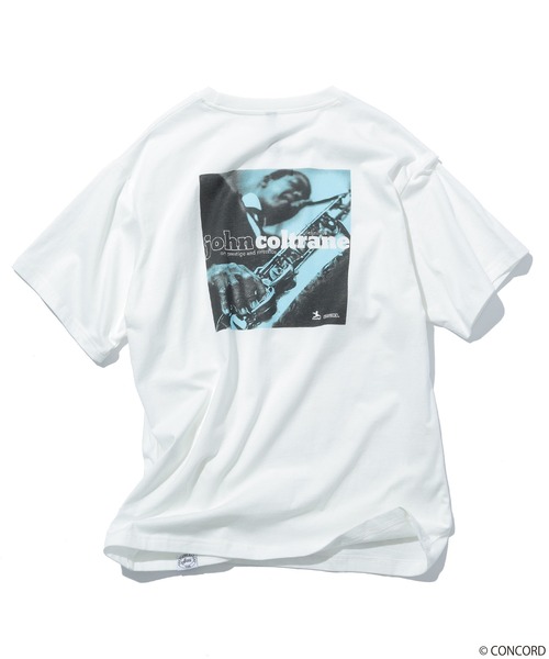 SILAS(サイラス)の「JOHN COLTRANE THE DEFINITIVE S/S TEE(Tシャツ/カットソー・メンズ・ブラック/ホワイト/ネイビー・M/L/XL)」の1枚目の写真