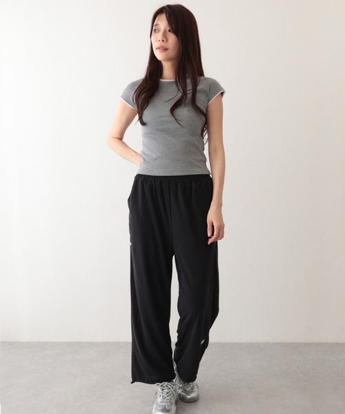Lace Ladies（レースレディース）の「裾絞り ドロスト スウェット トラック パンツ（スウェットパンツ・レディース・ダークグレー/ブラック/ライトグレー・M/XL）」の10枚目の写真