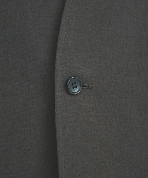 JOURNAL STANDARD（ジャーナルスタンダード）の「”吸水速乾 / 通気性” EVALET ストレッチ ノーカラージャケット / セットアップ対応（ノーカラージャケット・メンズ・ネイビー/ブラック系その他/チョコ・SMALL/MEDIUM/LARGE）」の16枚目の写真