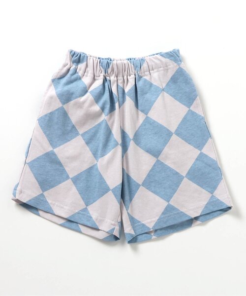 BREEZE（ブリーズ）の「【WEB限定/ジュニア対応】バリエーション半袖セットアップ（ルームウェア/パジャマ・キッズ・オフホワイト/サックスブルー/チャコール/ラベンダー/イエロー/レインボー・90/100/110/120/130/140/150）」の15枚目の写真