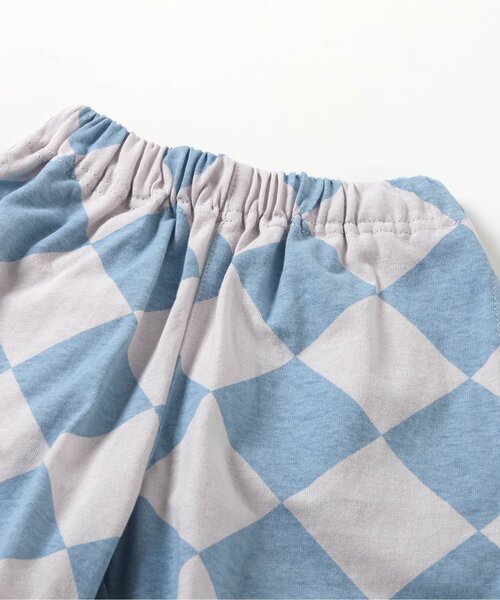 BREEZE（ブリーズ）の「【WEB限定/ジュニア対応】バリエーション半袖セットアップ（ルームウェア/パジャマ・キッズ・オフホワイト/サックスブルー/チャコール/ラベンダー/イエロー/レインボー・90/100/110/120/130/140/150）」の19枚目の写真