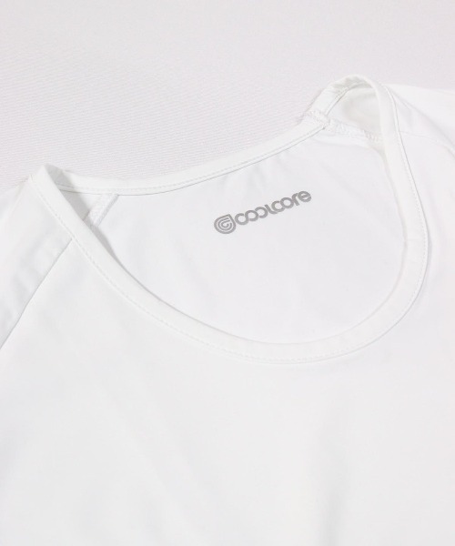 archivio（アルチビオ）の「冷却素材クルーネックインナー（Tシャツ/カットソー・レディース・ブラック/ホワイト・S/L/M）」の9枚目の写真