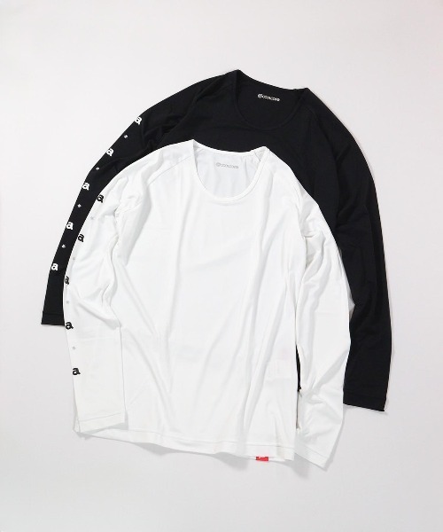 archivio（アルチビオ）の「冷却素材クルーネックインナー（Tシャツ/カットソー・レディース・ブラック/ホワイト・S/L/M）」の4枚目の写真