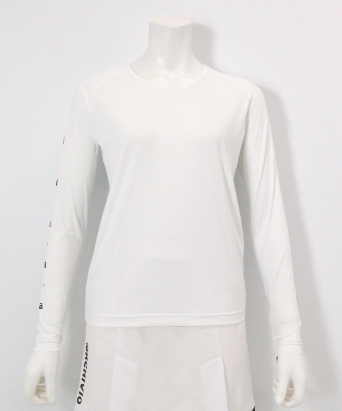 archivio（アルチビオ）の「冷却素材クルーネックインナー（Tシャツ/カットソー・レディース・ブラック/ホワイト・S/L/M）」の11枚目の写真