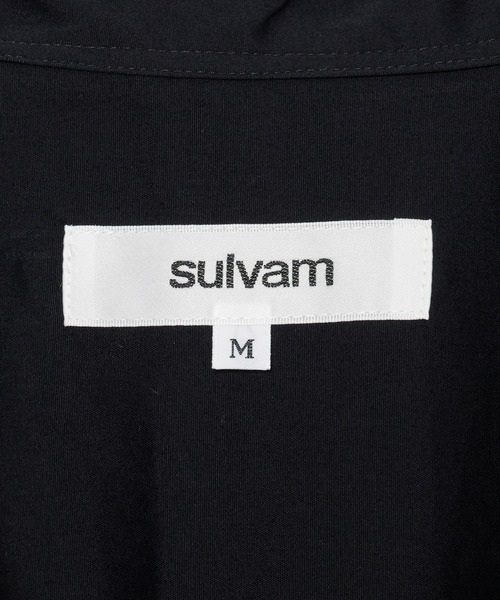 sulvam（サルバム）の「【sulvam/サルバム】オープンカラーポケットシャツ（シャツ/ブラウス・メンズ・ホワイト/ブラック・S/M）」の6枚目の写真