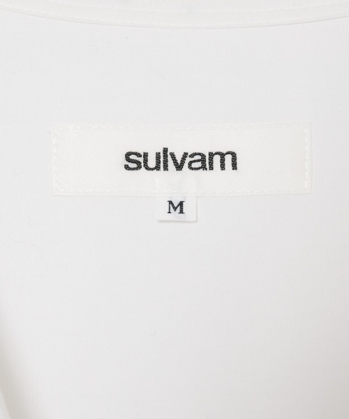 sulvam（サルバム）の「【sulvam/サルバム】オープンカラーポケットシャツ（シャツ/ブラウス・メンズ・ホワイト/ブラック・S/M）」の14枚目の写真