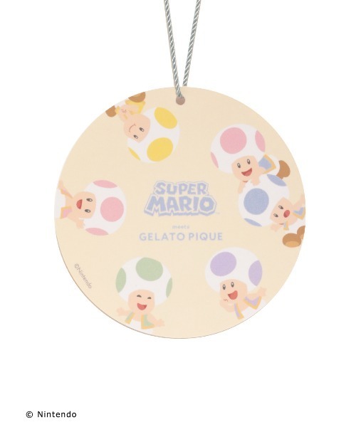 gelato pique（ジェラートピケ）の「【スーパーマリオ】【レディース】キノピオ＆ヨッシージャガードプルオーバーショートパンツセット（ルームウェア/パジャマ・レディース・ブルー/ピンク/イエロー/ミント・FREE）」の16枚目の写真