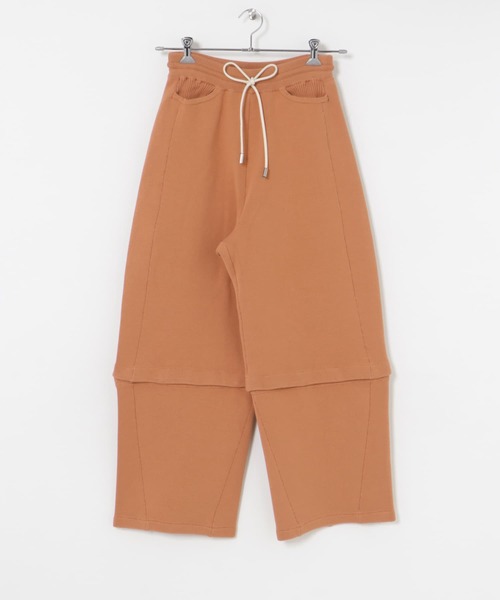 ニット セーター cwtch　COTTON KNIT 2WAY PANTS レディース cwtch COTTON KNIT 2WAY PANTS（ニット/セーター）｜THE