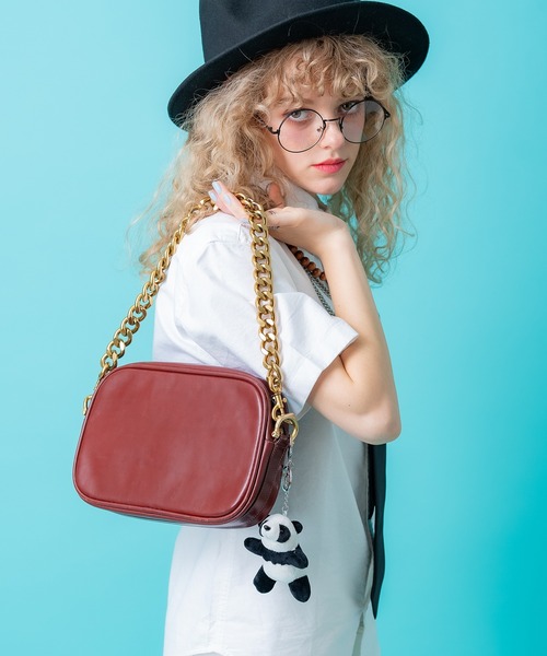 ankoROCK(アンコロック)の「TEDDY ankoROCK キーリング(キーホルダー・レディース・ブラック×ホワイト/グレー・ONESIZE)」の5枚目の写真