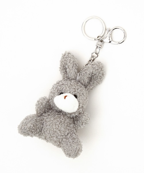 ankoROCK(アンコロック)の「TEDDY ankoROCK キーリング(キーホルダー・レディース・ブラック×ホワイト/グレー・ONESIZE)」の22枚目の写真