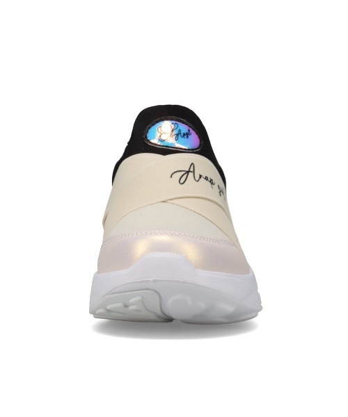 ANAP GｉRL（アナップガール）の「【ANAP GIRL】 スパットシューズ（スリッポンタイプ） 手を使わずに履ける 【19.0cm～24.0cm】（スニーカー・キッズ・ブラック/ベージュ/パープル・19.0cm/20.0cm/21.0cm/22.0cm/23.0cm/24.0cm）」の19枚目の写真