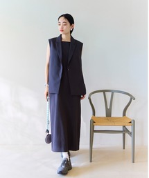 emmi（エミ）の「【emmi atelier】ウールへリンボンリバーコート