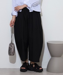 olet ihana タイプライター ワイドタックパンツ