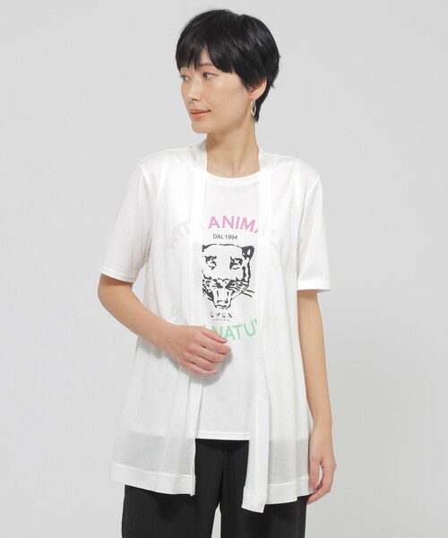 ベスト ジレ 「接触冷感」「ウォッシャブル」リヨセルジャージ―ジレ レディース 接触冷感】【ウォッシャブル】リヨセルジャージ―ジレ（ベスト