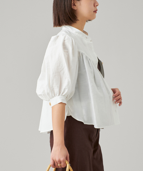IENA - beach IENA FLOLOVE PARIS COPPOLA ブラウス IENA LA BOUCLE 2024SS コットンボイルポンチョブラウス｜Yahoo