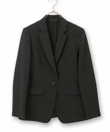 AOYAMA(アオヤマ)の【手軽スーツ・ジャケット】着疲れ知らずのストレッチ!テーラードジャケット/ベージュ/ネイビー/ブラック|自宅で洗える/ストレッチ/防シワ/セットアップ着用可|ゼロプレッシャースーツ|ビジネスからカジュアルまで◎(スーツジャケット)