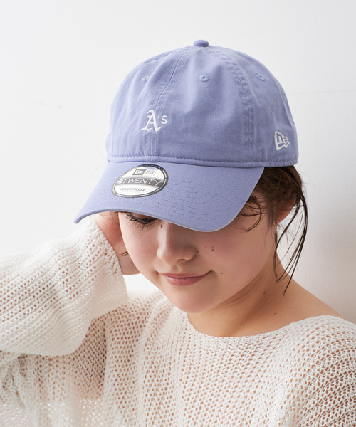 Spick & Span（スピックアンドスパン）の「NEW ERA / ニューエラ 9TWENTY MLB Mini Logo 143076（キャップ・レディース・ブルー/サックスブルー/ベージュ・FREE）」の21枚目の写真