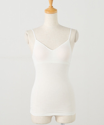 middle back open キャミソール　Plage 追加》middle back open キャミソール（カップ付きインナー