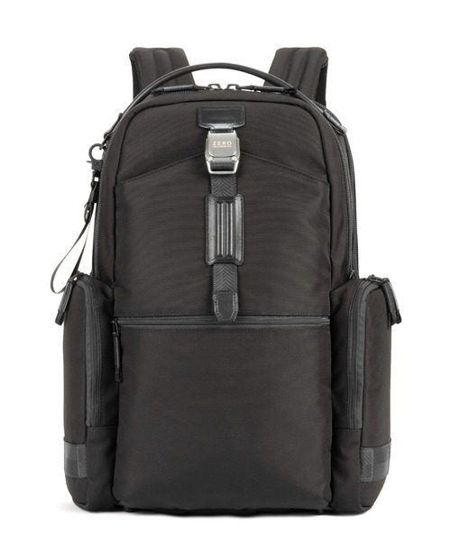 ZERO HALLIBURTON（ゼロハリバートン）の「ビジネスリュック ZLM B4サイズ収納 15.6inchPC収納 27L 81517（ビジネスバッグ・メンズ・ブラック/ネイビー・FREE）」の3枚目の写真