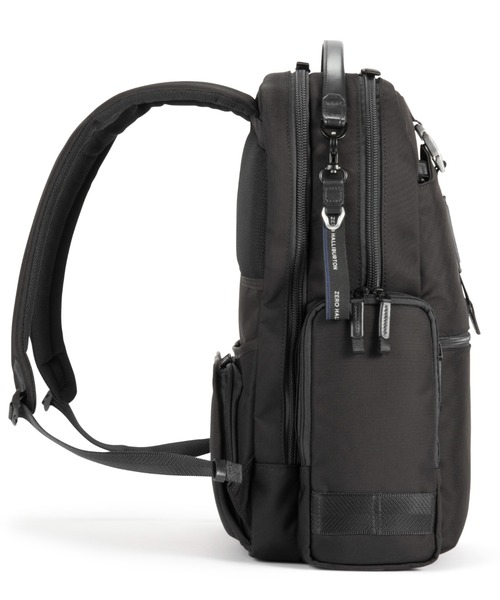 ZERO HALLIBURTON（ゼロハリバートン）の「ビジネスリュック ZLM B4サイズ収納 15.6inchPC収納 27L 81517（ビジネスバッグ・メンズ・ブラック/ネイビー・FREE）」の4枚目の写真