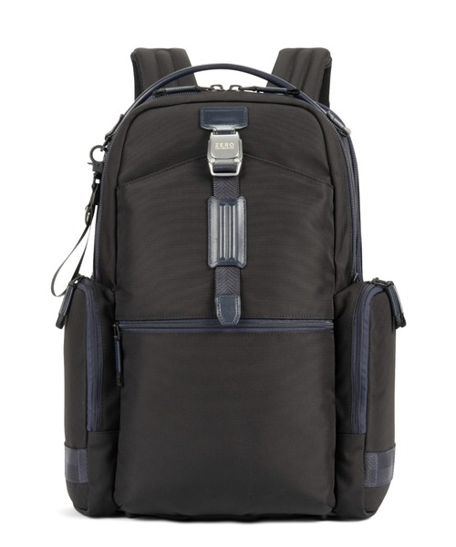 ZERO HALLIBURTON（ゼロハリバートン）の「ビジネスリュック ZLM B4サイズ収納 15.6inchPC収納 27L 81517（ビジネスバッグ・メンズ・ブラック/ネイビー・FREE）」の8枚目の写真
