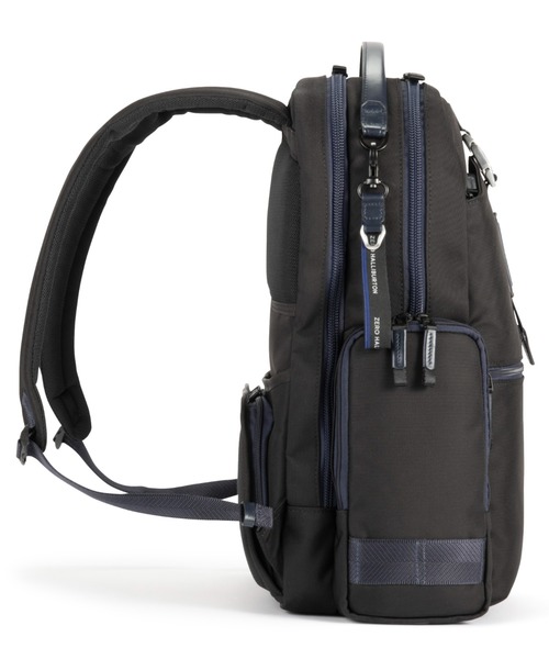 ZERO HALLIBURTON（ゼロハリバートン）の「ビジネスリュック ZLM B4サイズ収納 15.6inchPC収納 27L 81517（ビジネスバッグ・メンズ・ブラック/ネイビー・FREE）」の9枚目の写真
