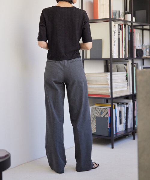 gemeil（ジェムイル）の「【再値下】クロップドシアーカーディガン（IF-225）（Tシャツ/カットソー・レディース・ブラック/アイボリー/グレー・MEDIUM/SMALL）」の16枚目の写真