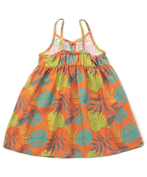 F.O.KIDS（エフオーキッズ）の「【リンク/ジュニア対応】アロハワンピース（ワンピース・キッズ・キナリ/オレンジ/レインボー・140/130/80/120/110/100/90）」の10枚目の写真