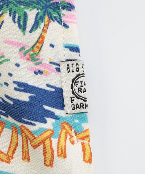 F.O.KIDS（エフオーキッズ）の「【リンク/ジュニア対応】アロハワンピース（ワンピース・キッズ・キナリ/オレンジ/レインボー・140/130/80/120/110/100/90）」の6枚目の写真