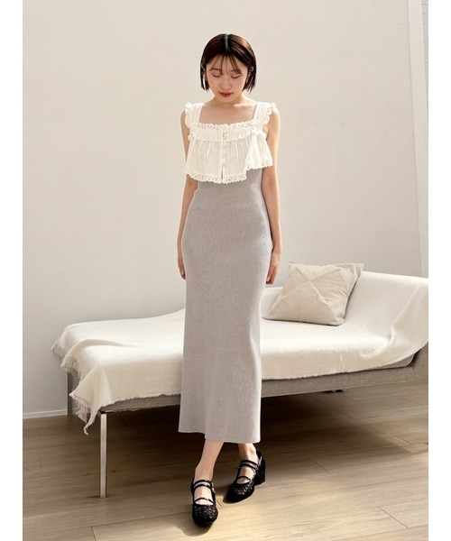 SNIDEL（スナイデル）の「ストラップバレエシューズ（バレエシューズ・レディース・その他/ブラック/ホワイト・SMALL/MEDIUM/LARGE）」の8枚目の写真