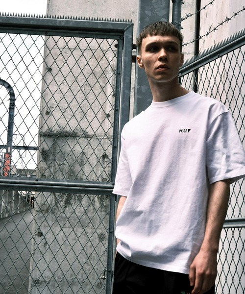 HUF(ハフ)の「OG LOGO TEE(Tシャツ/カットソー・メンズ・ブラック/ホワイト/ナチュラル/ライトグリーン・XL/L/M/XXL/XS/S)」の12枚目の写真