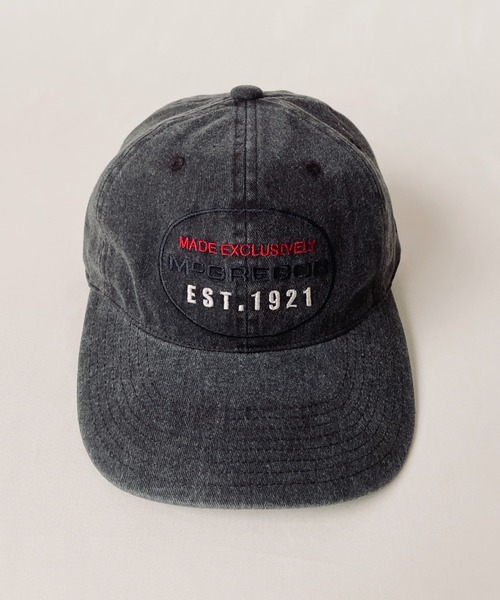 McGREGOR（マックレガー）の「McGREGOR Washed Embroidery Cap（キャップ・レディース・チャコールグレー/マスタード/ネイビー・FREE）」の17枚目の写真