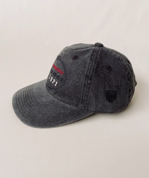 McGREGOR（マックレガー）の「McGREGOR Washed Embroidery Cap（キャップ・レディース・チャコールグレー/マスタード/ネイビー・FREE）」の18枚目の写真