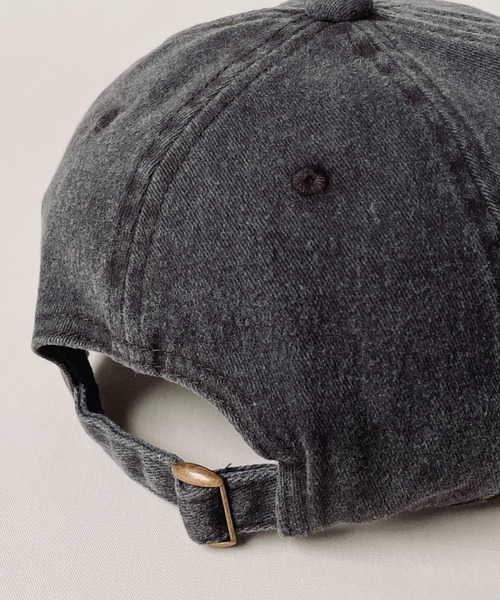 McGREGOR（マックレガー）の「McGREGOR Washed Embroidery Cap（キャップ・レディース・チャコールグレー/マスタード/ネイビー・FREE）」の22枚目の写真