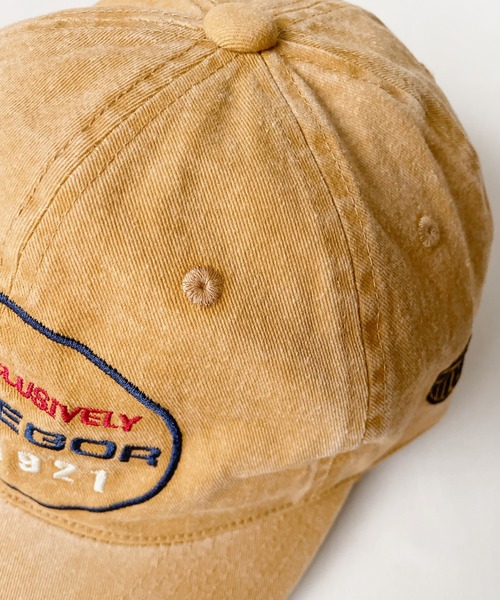 McGREGOR（マックレガー）の「McGREGOR Washed Embroidery Cap（キャップ・レディース・チャコールグレー/マスタード/ネイビー・FREE）」の10枚目の写真
