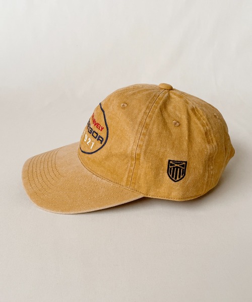 McGREGOR（マックレガー）の「McGREGOR Washed Embroidery Cap（キャップ・レディース・チャコールグレー/マスタード/ネイビー・FREE）」の8枚目の写真