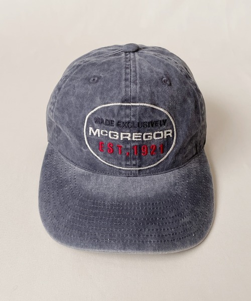McGREGOR（マックレガー）の「McGREGOR Washed Embroidery Cap（キャップ・レディース・チャコールグレー/マスタード/ネイビー・FREE）」の12枚目の写真